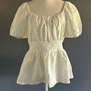 Grace + Emma NWOT M Babydoll Top